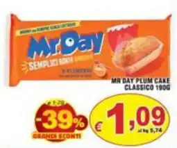 Sacoph Mr Day plum cake classico offerta