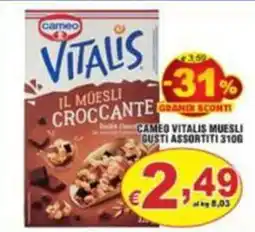Sacoph Cameo Vitalis il muesli croccante offerta