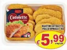 Sacoph Martini Cotolette Pollo/Spinaci offerta