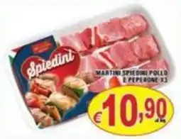 Sacoph Spiedini pollo e peperone offerta