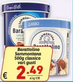 Ipercarni Barattolino Sammontana classico offerta