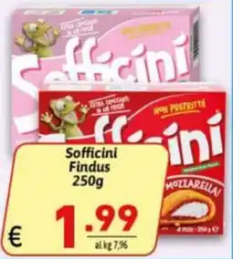 Ipercarni Sofficini Findus offerta