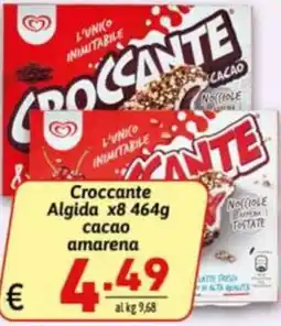 Ipercarni Croccante Algida cacao amarena offerta