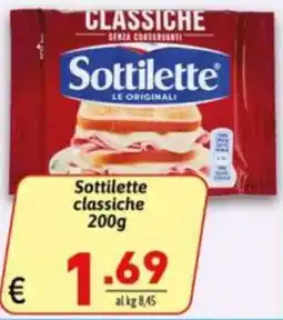 Ipercarni Sottilette classiche offerta
