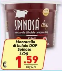 Ipercarni Mozzarella di bufala DOP Spinosa offerta