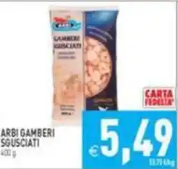 Iperfamily Arbi gamberi sgusciati offerta