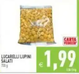 Iperfamily Lucarelli lupini salati offerta
