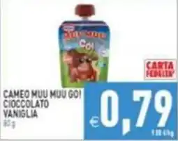 Iperfamily Cameo muu muu go! cioccolato vaniglia offerta