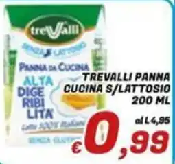 Idromarket Trevalli panna da cucina s/lattosio offerta