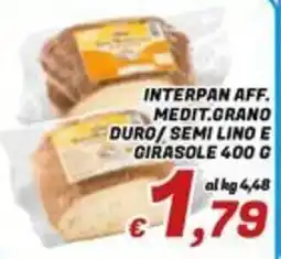 Idromarket Interpan aff. medit.grano duro/semi lino e girasole offerta