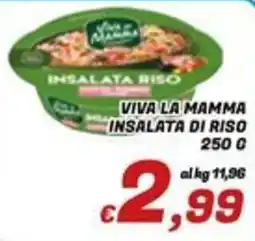 Idromarket Viva la mamma insalata di riso offerta