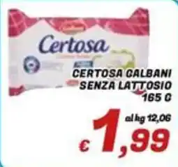 Idromarket Certosa senza lattosio offerta