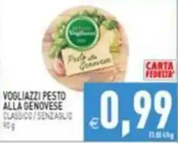 Iperfamily Vogliazzi pesto alla genovese classico offerta