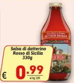 Ipercarni Salsa di datterino Rosso di Sicilia offerta