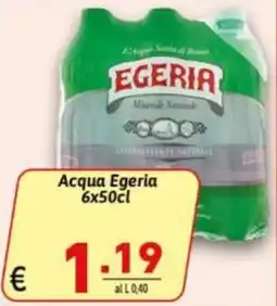 Ipercarni Acqua Egeria offerta