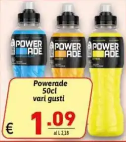 Ipercarni Powerade offerta