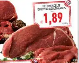 Iperfamily Fettine scelte di bovino adulto angus offerta