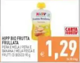 Iperfamily Hipp bio frutta frullata offerta