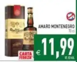 Iperfamily Amaro Montenegro offerta