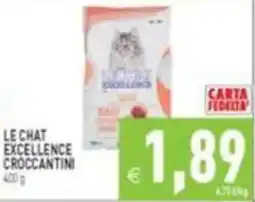 Iperfamily Le Chat Excellence Croccantini offerta