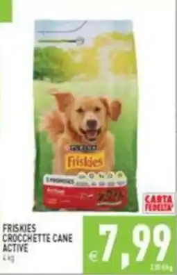 Iperfamily Friskies crocchette cane active offerta