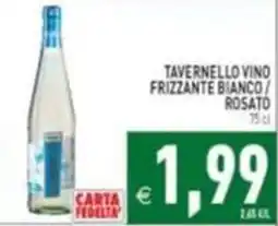 Iperfamily Tavernello vino frizzante bianco / rosato offerta