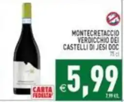 Iperfamily Montecretaccio Verdicchio dei Castelli di Jesi DOC offerta
