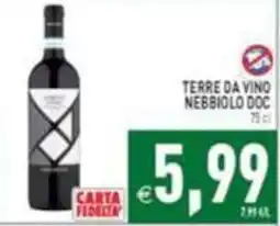 Iperfamily Terre da Vino Nebbiolo DOC offerta