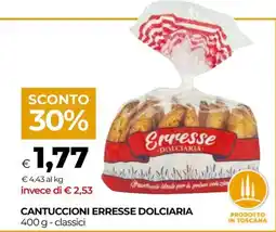 In Coop Cantuccioni Erresse Dolciaria offerta