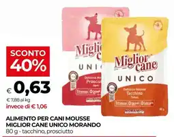 In Coop Alimento per cani mousse Miglior cane unico Morando offerta