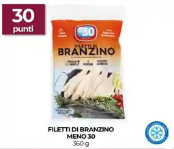 In Coop Filetti di branzino meno 30 offerta