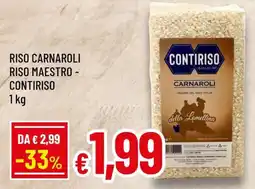 Famila Superstore Riso Carnaroli Riso Maestro Contiriso offerta