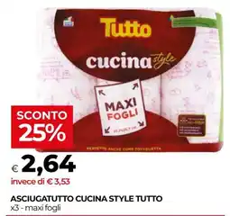 In Coop Asciugatutto cucina style tutto offerta