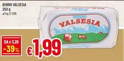 Famila Superstore Burro Valsesia offerta