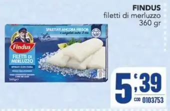 Gruppo di Palo Findus filetti di merluzzo offerta