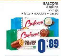 Gruppo di Palo Balconi rollino nocciola offerta