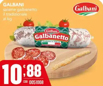 Gruppo di Palo Salame galbanetto Galbani offerta
