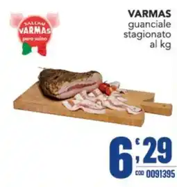 Gruppo di Palo Varmas guanciale stagionato offerta