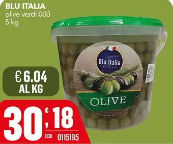 Gruppo di Palo Olive verdi 000 Blu Italia offerta