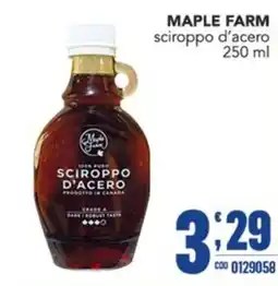 Gruppo di Palo Maple Farm sciroppo d'acero offerta
