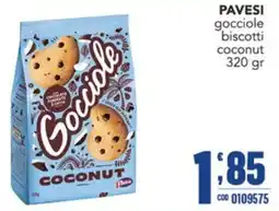 Gruppo di Palo Pavesi gocciolè biscotti coconut offerta