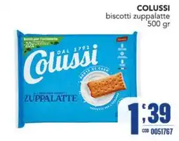 Gruppo di Palo Colussi biscotti zuppalatte offerta