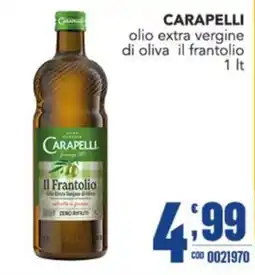 Gruppo di Palo Carapelli olio extra vergine di oliva il frantolio offerta