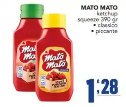 Gruppo di Palo Mato Mato ketchup squeeze offerta