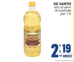Gruppo di Palo De Santis olio di semi di arachide offerta