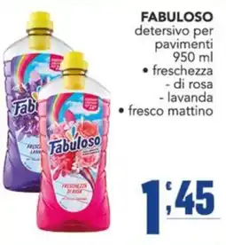 Gruppo di Palo Fabuloso detersivo per pavimenti offerta