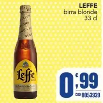 Gruppo di Palo Leffe birra blonde offerta