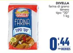 Gruppo di Palo Divella farina di grano tenero tipo "00" offerta