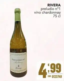 Gruppo di Palo Rivera preludio n°1 vino chardonnay offerta