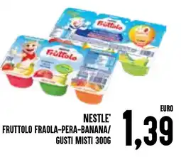 Al Discount Fruttolo fraola-pera-banana/gusti misti 300g offerta